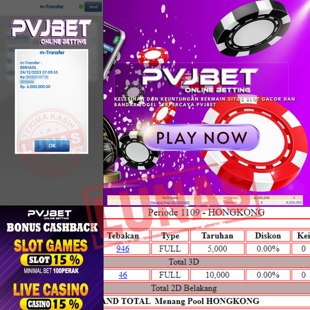 JP TOGEL ONLINE PASARAN HONGKONG 3D 2D  6JT